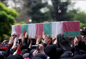 تشییع و تدفین پیکر مطهر شهید مدافع حرم در دزفول