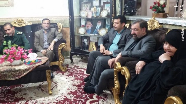 دیدار دبیر مجمع تشخیص مصلحت نظام با خانواده های شهدا در اهواز