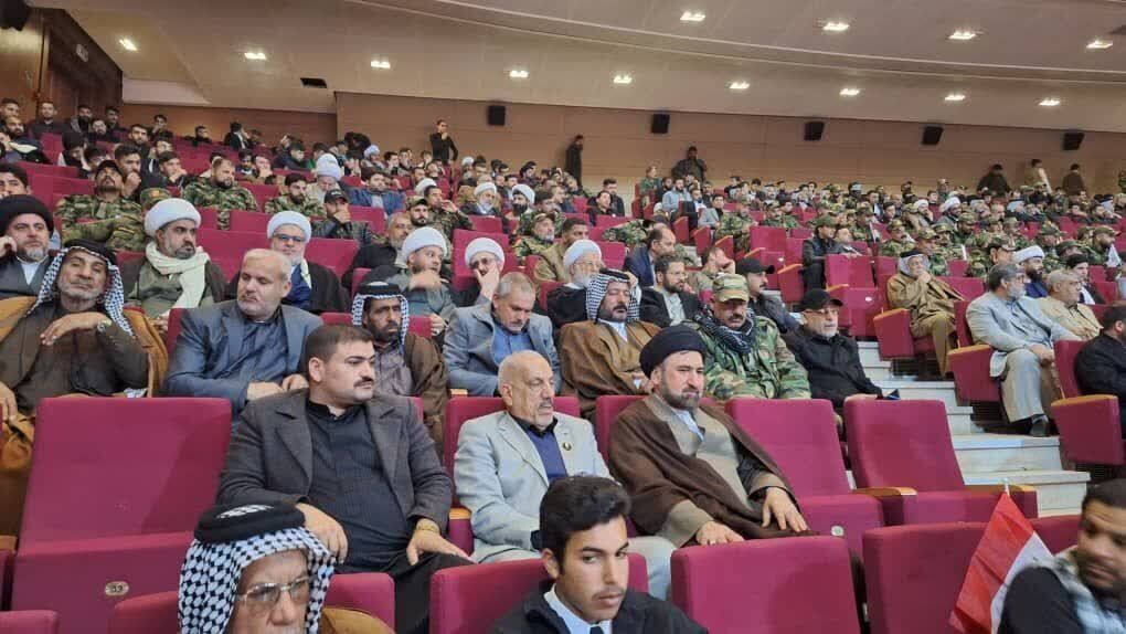 Sixth anniversary of martyrdom of Resistance commanders held in Najaf, Iraq (+Photos)