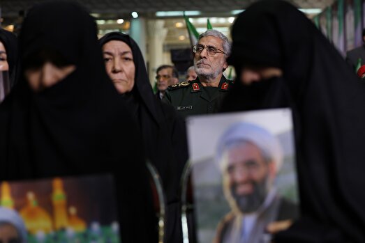 Memorial Ceremony for Martyrs of Recent Foreign-Backed Riots Held in Tehran