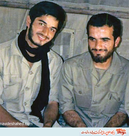شهید املاکی قبل از عملیات خیبر گزارش شناسایی را به محسن رضایی ارائه داده بود شهید املاکی قبل از عملیات خیبر گزارش شناسایی را به محسن رضایی ارائه داده بود