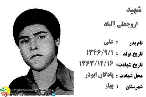 زندگینامه بسیجی شهید اروجعلی آلباد