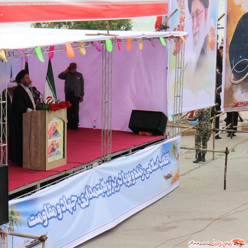 حضور باشکوه ساحل نشینان خلیج فارس در راهپیمایی  یوم الله ۲۲ بهمن + عکس