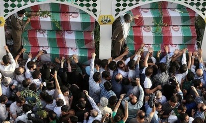 حضور ۲۳۰ خادمالشهدا در مراسم وداع و تشییع ۱۵۰ شهید دوران دفاع مقدس حضور ۲۳۰ خادمالشهدا در مراسم وداع و تشییع ۱۵۰ شهید دوران دفاع مقدس