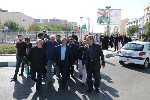 مجموعه فرهنگی، ورزشی و تفریحی سردار شهید «حاج احمد» مایلی افتتاح شد مجموعه فرهنگی، ورزشی و تفریحی سردار شهید «حاج احمد» مایلی افتتاح شد
