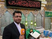 تصاویر منتشر نشده تشییع پیکر شهید خبرنگار شهید مدافع حرم محسن خزایی