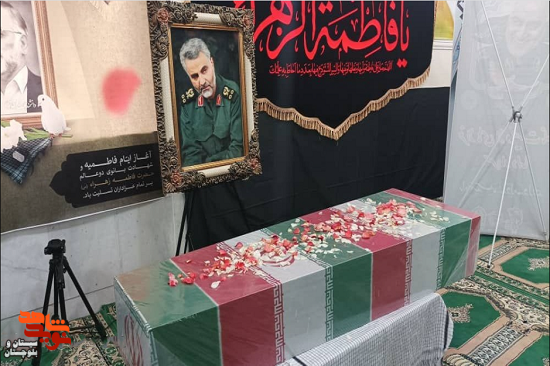 استقبال از شهید گمنام در زاهدان