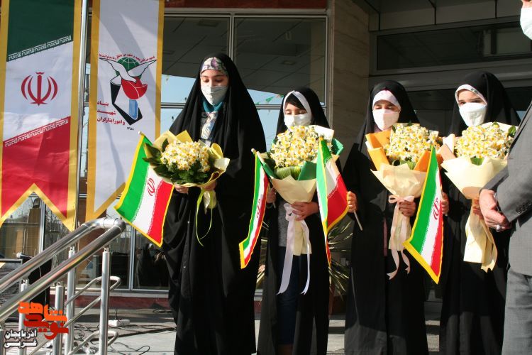 پویش پرچم در اداره کل بنیاد شهید و امور ایثارگران آذربایجان غربی