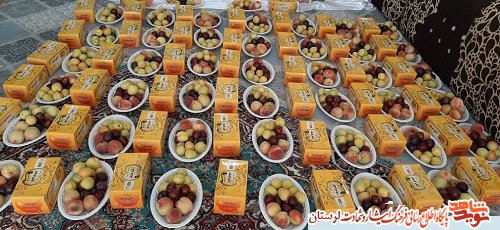 جشن میلاد باسعادت امام رضا (ع) در حسینیه یاد افلاکیان خاکی برگزار شد