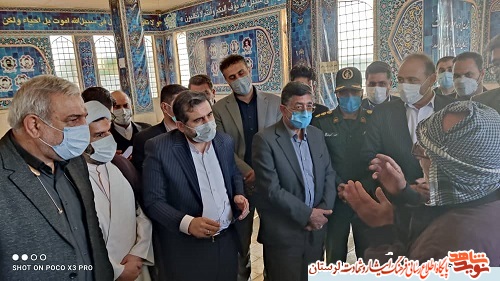 حضورهیأت دولت در گلزارهای شهدای استان لرستان