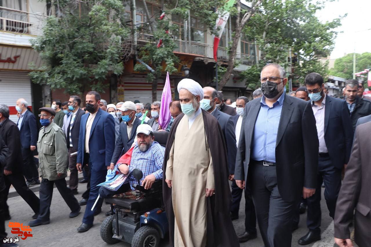 اعلام انزجار جانبازان قزوینی از رژیم صهیونیستی