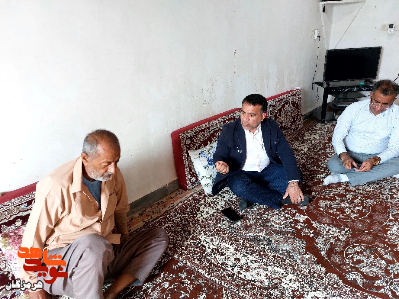 پدر شهید «موسی قاسمی قلعهقاضی» تجلیل شد پدر شهید «موسی قاسمی قلعهقاضی» تجلیل شد