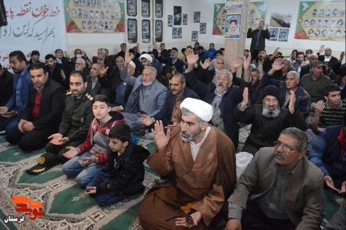 گزارش تصویری/یادواره ۳۴۶ شهید محله اسدآبادی خرم آباد برگزار شد