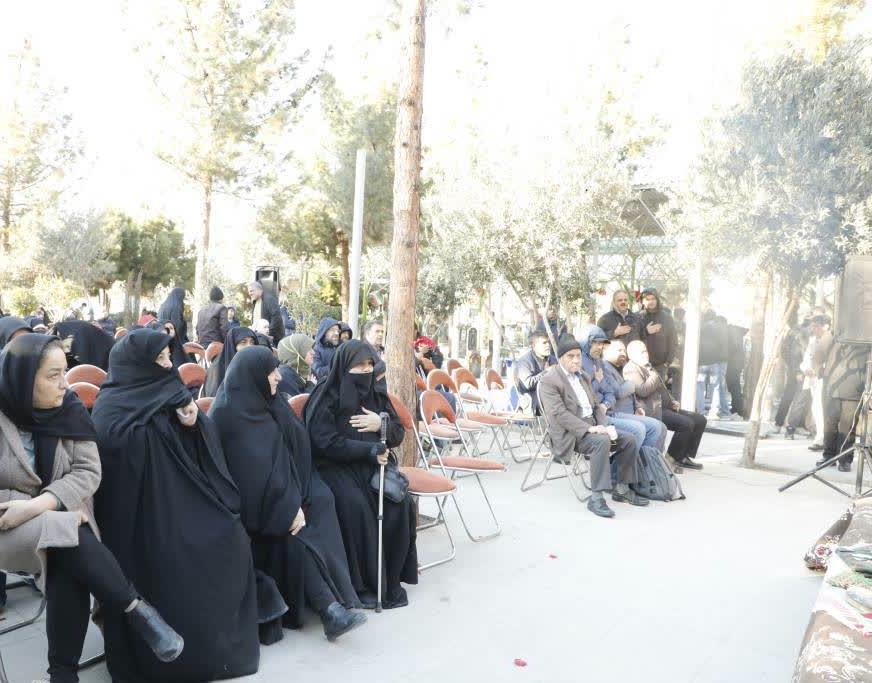 مراسم سالگرد شهادت شهید مدافع حرم