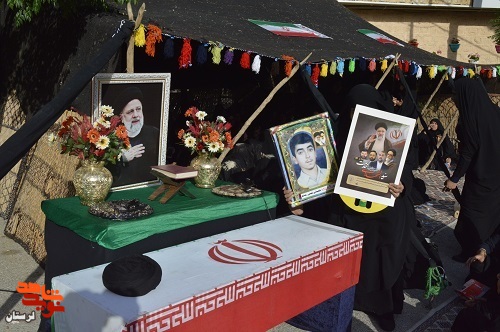مراسم شب هفتم شهادت «شهید جمهور و همراهانش» بصورت سنتی در خرم آباد برگزار شد