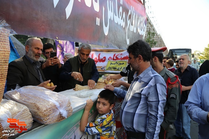 مراسم «مهمانی لاله ها» در گلزار شهدا برگزار شد + تصاویر