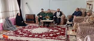 دیدار با خانواده شهدا در میاندوآب