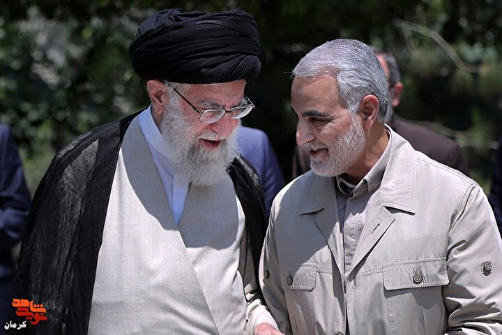 وقتی شهید سلیمانی نامی از خود نمی‌برد