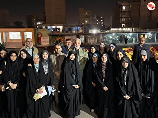 اردوی شبانه دانش آموزی با موضوعیت شهدای «غریب...