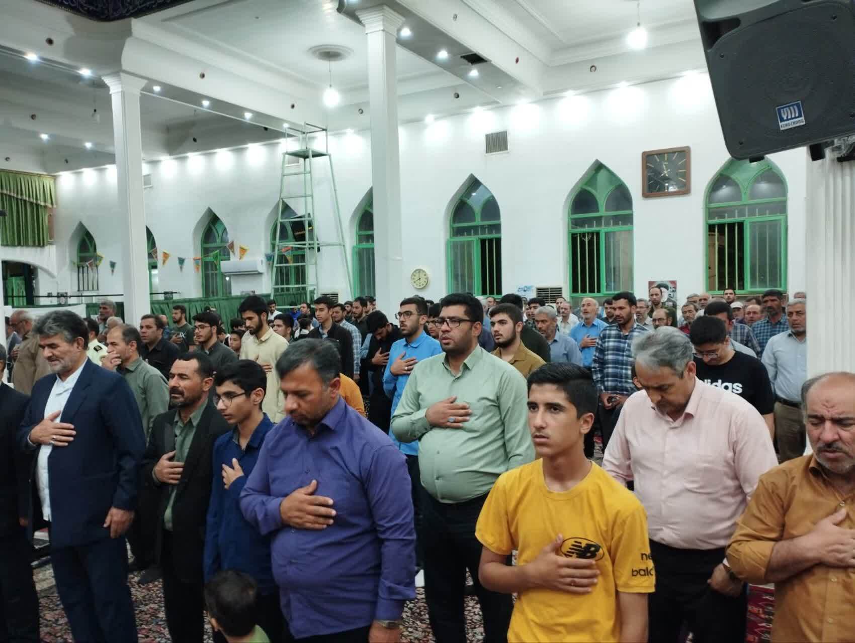 عزاداری در شب سالگرد شهادت شهید جمهور+ کلیپ