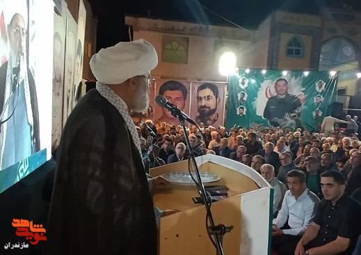 یادواره ۲۱۵ شهید دابودشت، با محوریت شهید مدافع حرم «هادی جعفری» در شهرستان آمل +تصاویر