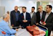ادای احترام استاندار فارس به جانبازان بستری در...