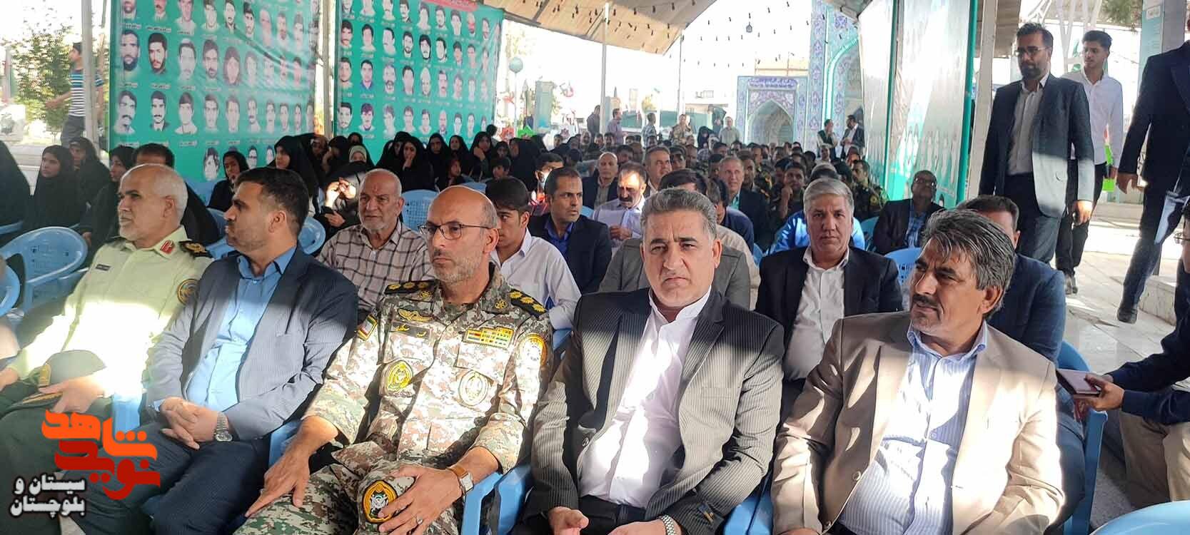 مراسم وداع با پیکر شهید اهل سنت«جلال نوکری» و گرامیداشت سوم خرداد در زاهدان برگزار شد