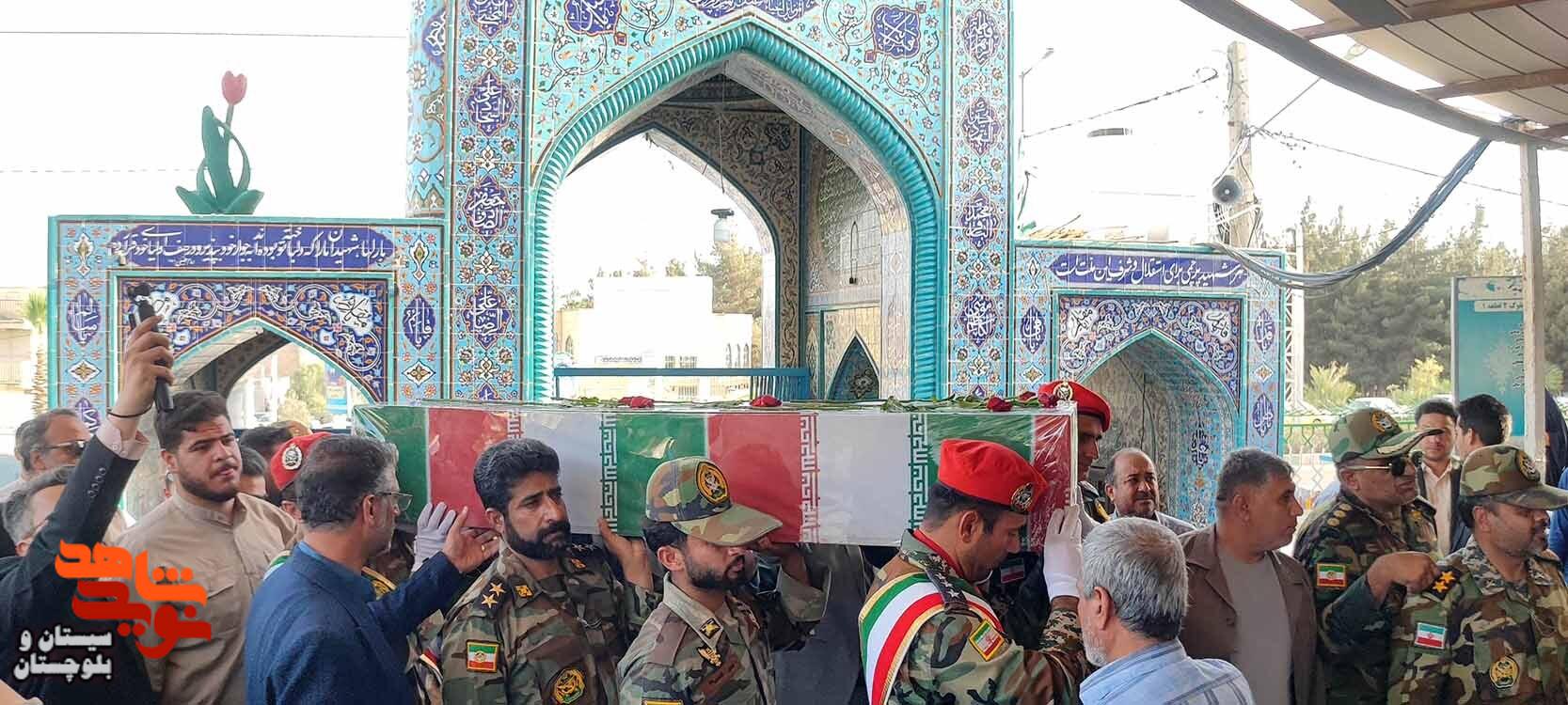 مراسم وداع با پیکر شهید اهل سنت«جلال نوکری» و گرامیداشت سوم خرداد در زاهدان برگزار شد