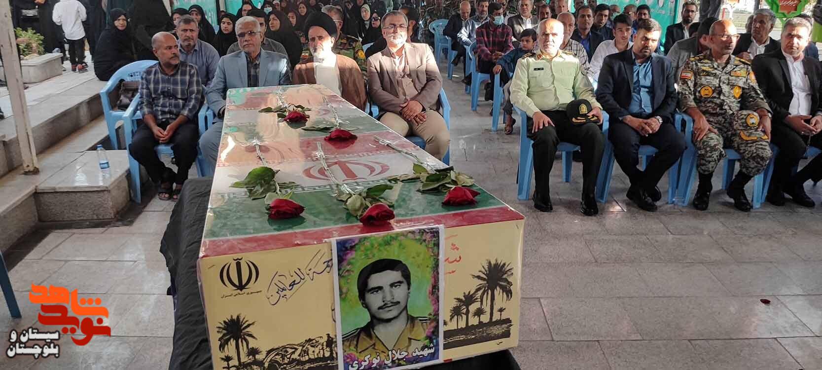 مراسم وداع با پیکر شهید اهل سنت«جلال نوکری» و گرامیداشت سوم خرداد در زاهدان برگزار شد