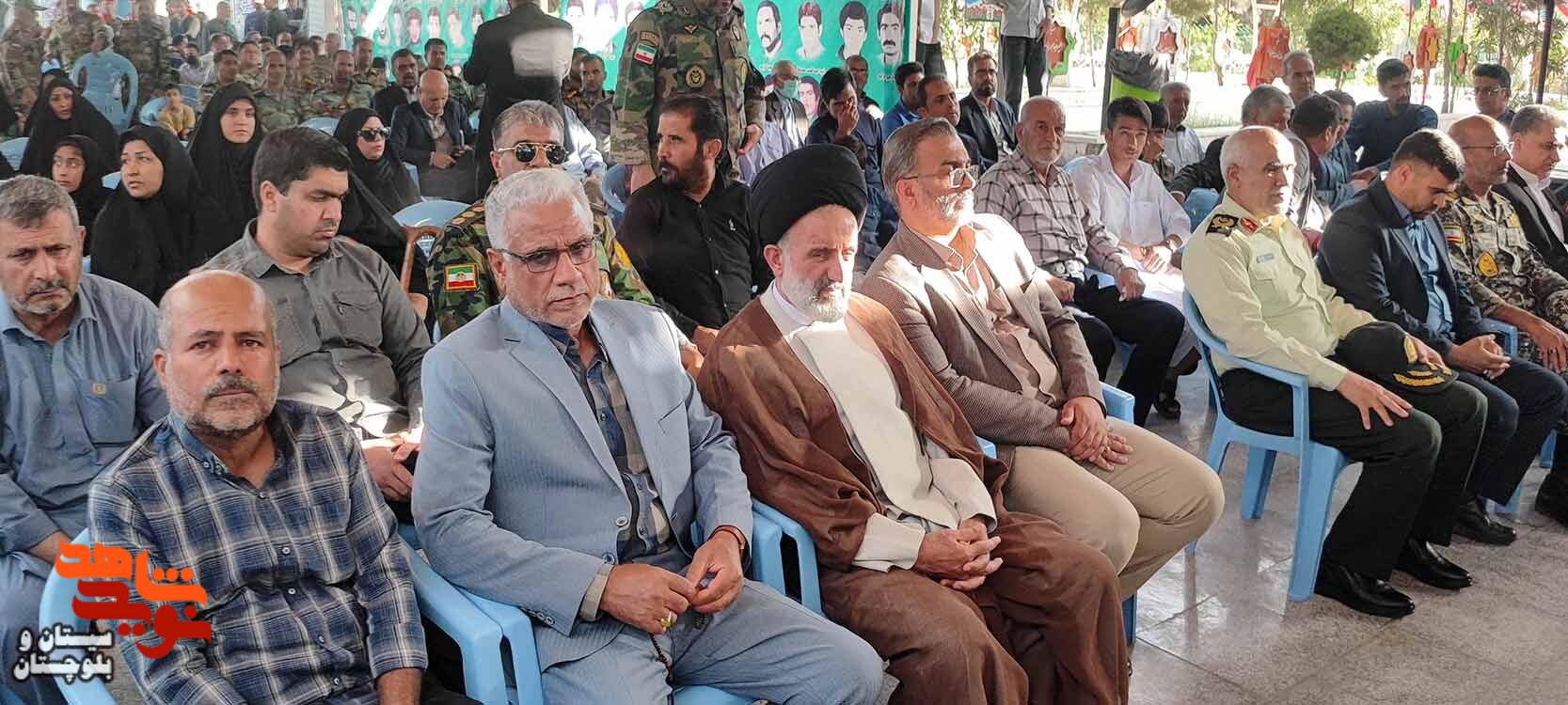 مراسم وداع با پیکر شهید اهل سنت«جلال نوکری» و گرامیداشت سوم خرداد در زاهدان برگزار شد
