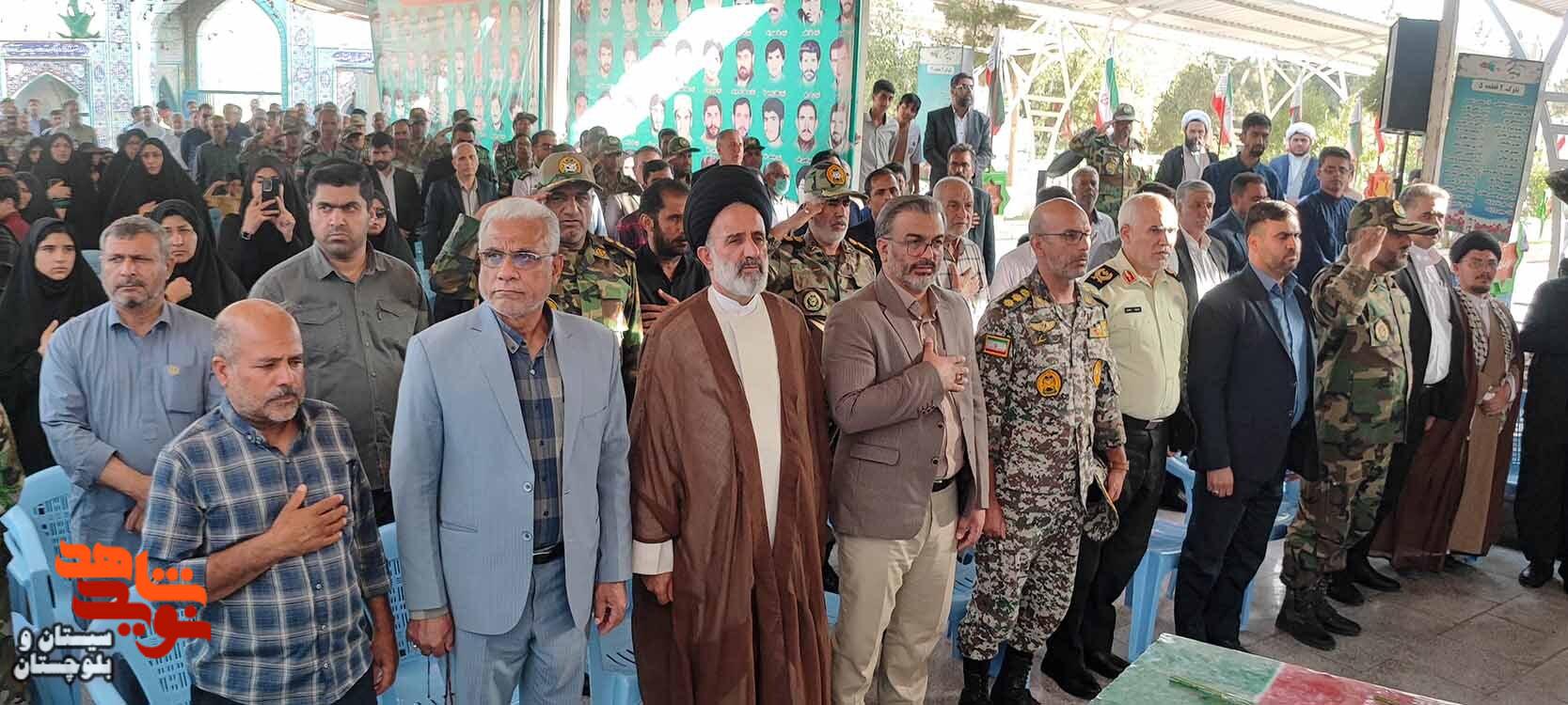 مراسم وداع با پیکر شهید اهل سنت«جلال نوکری» و گرامیداشت سوم خرداد در زاهدان برگزار شد