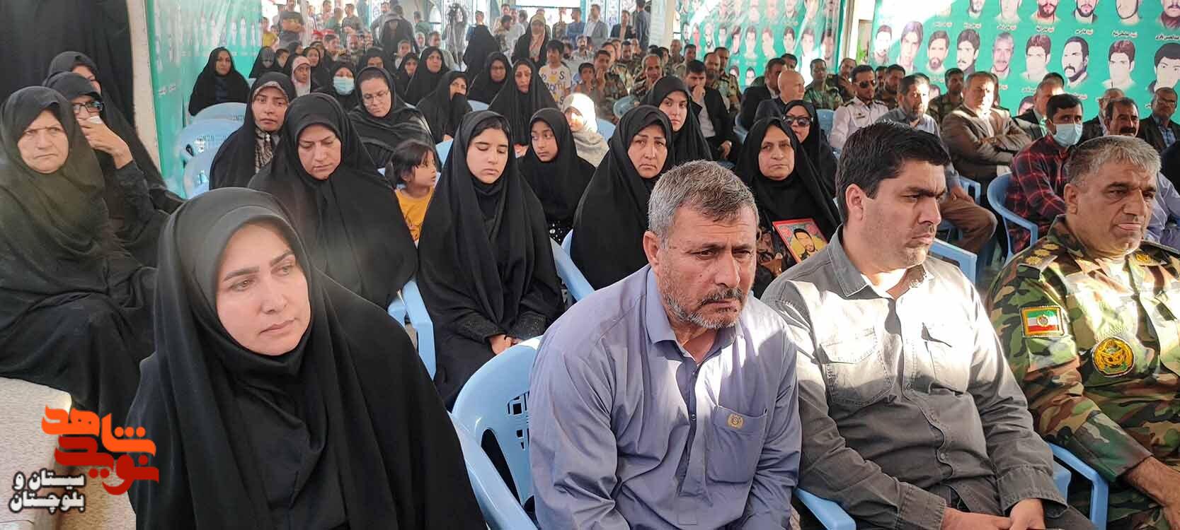 مراسم وداع با پیکر شهید اهل سنت«جلال نوکری» و گرامیداشت سوم خرداد در زاهدان برگزار شد