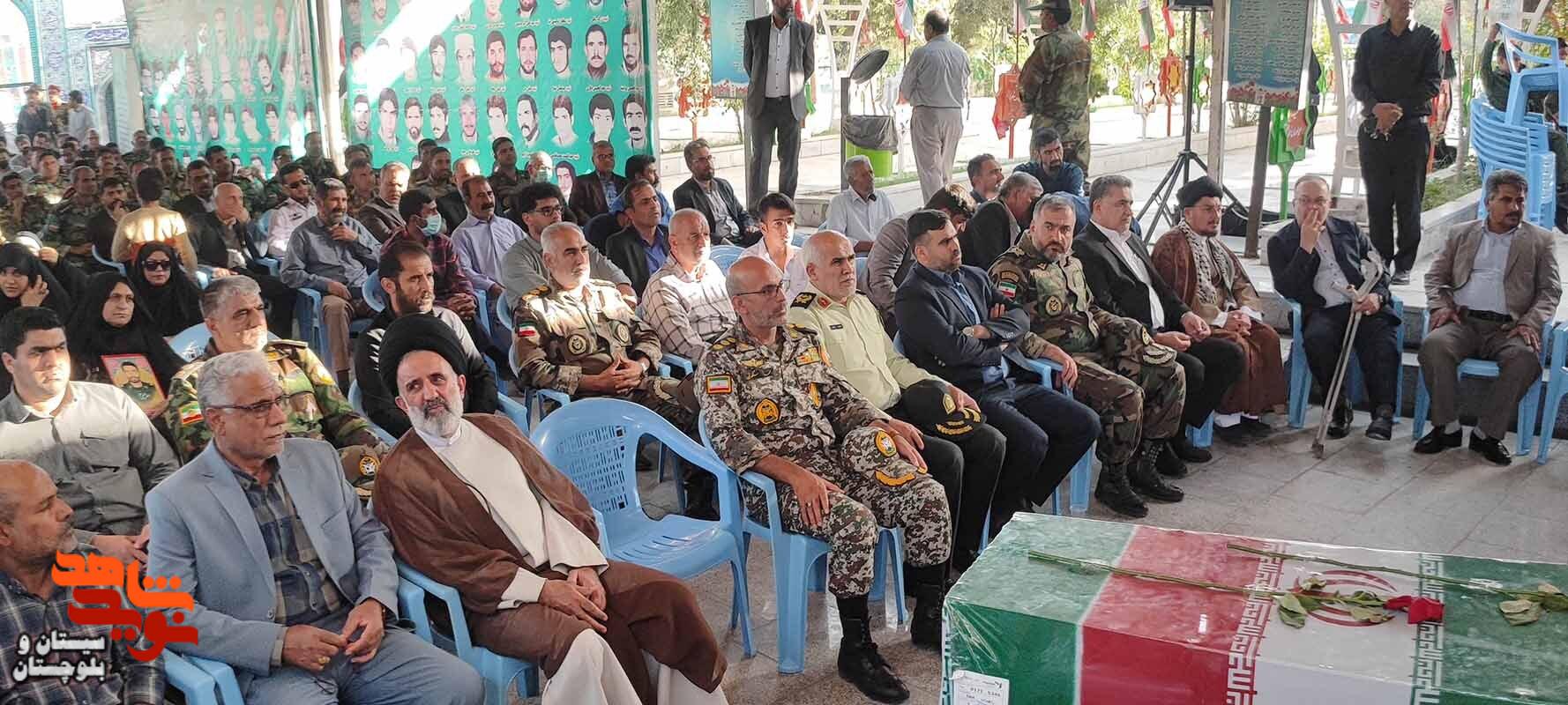 مراسم وداع با پیکر شهید اهل سنت«جلال نوکری» و گرامیداشت سوم خرداد در زاهدان برگزار شد