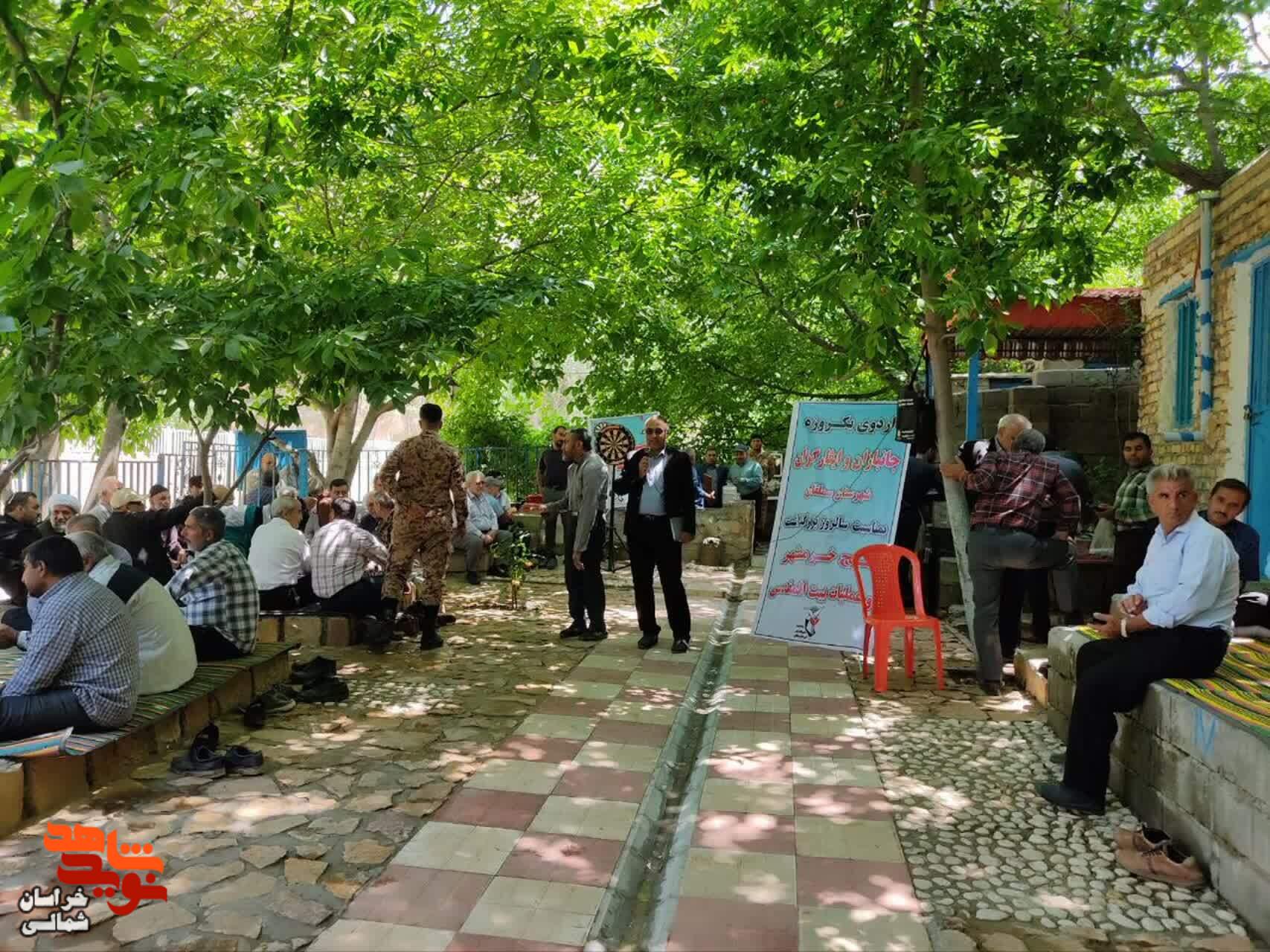 اردوی یک روزه جانبازان شهرستان مانه وسملقان به مناسبت سوم خرداد+ تصاویر