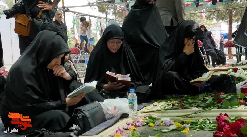 هجدهمین روز خاکسپاری شهدای حملات وحشیانه رژیم صهیونی