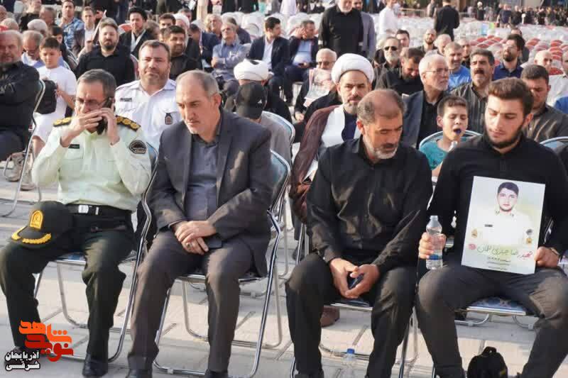 مراسم اربعین شهدای اقتدار در تبریز
