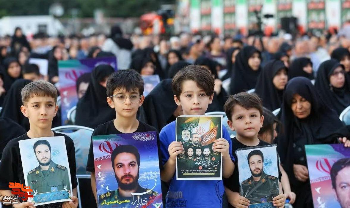 مراسم اربعین شهدای اقتدار در تبریز