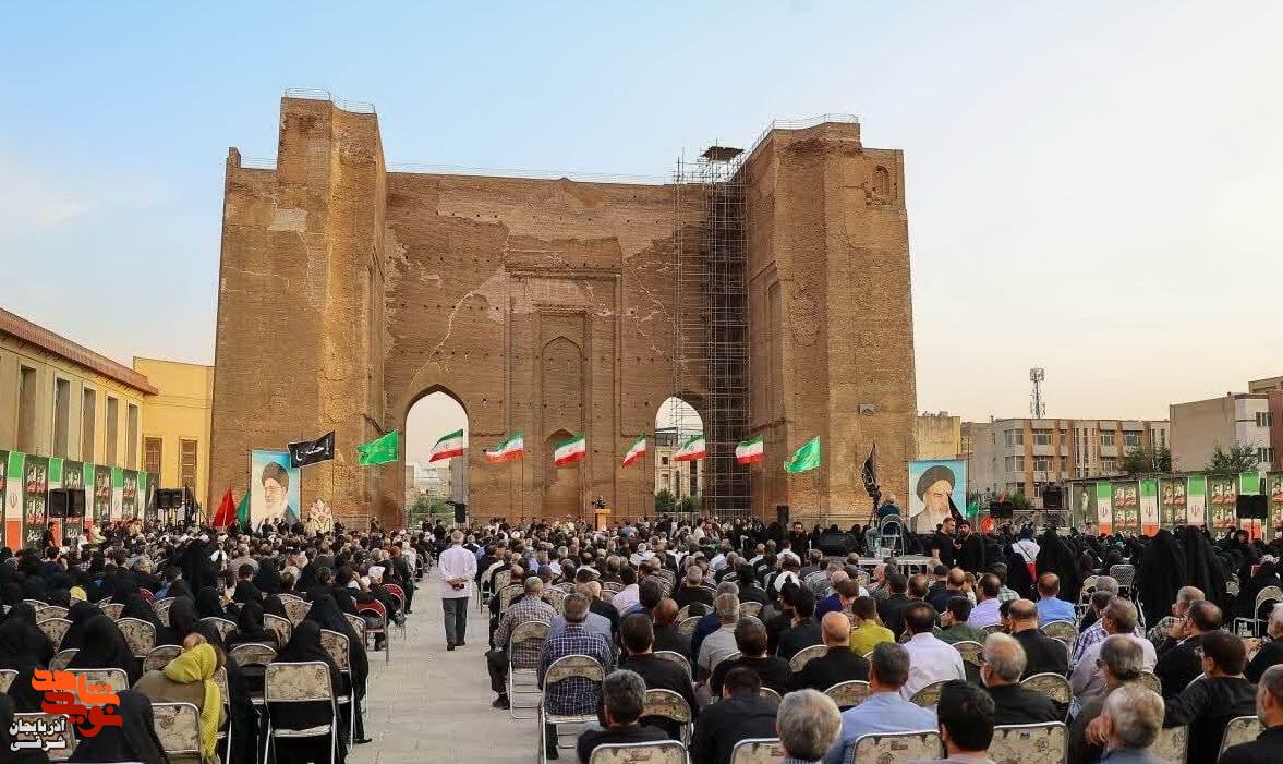 مراسم اربعین شهدای اقتدار در تبریز