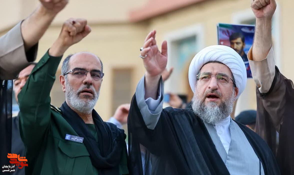 مراسم اربعین شهدای اقتدار در تبریز