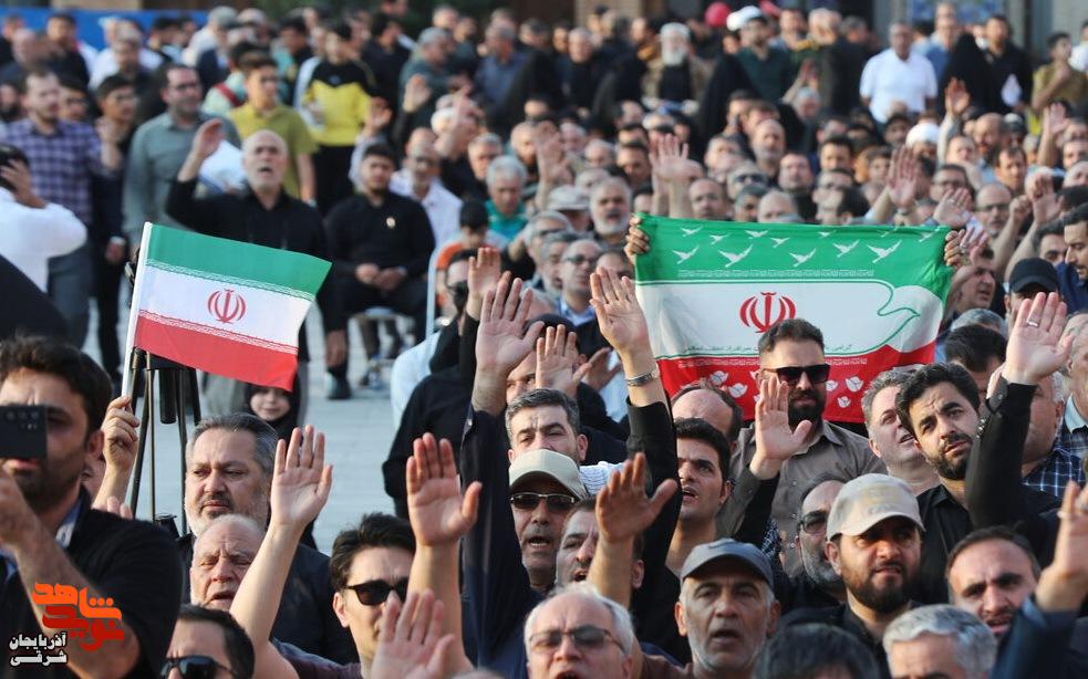 مراسم اربعین شهدای اقتدار در تبریز