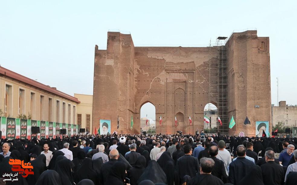 مراسم اربعین شهدای اقتدار در تبریز