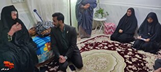 دیدار با خانواده‌های معزز شهدا و جانبازان بخش احمدی