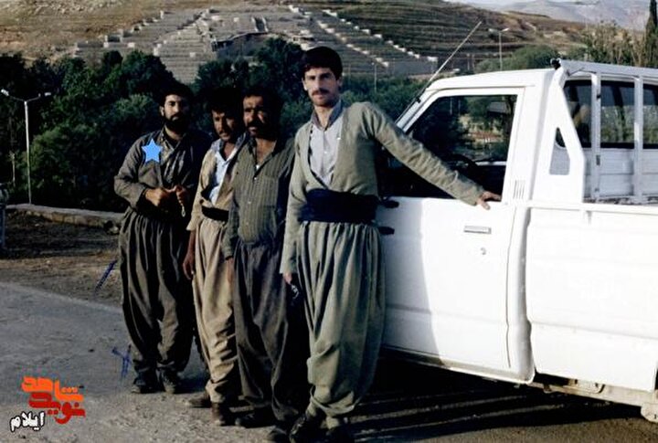 تصاویر به یادگار مانده از شهید والامقام «حامد ایوانی» 