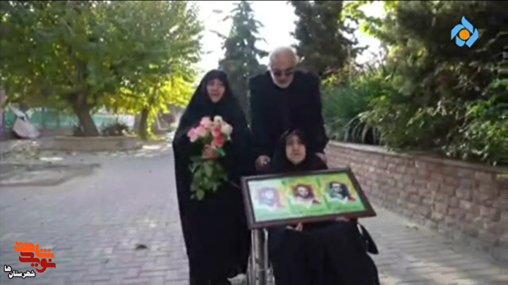 روایتی از حضور مادر شهیدان «رضا، حبیب و مجید دباغ‌زاده» در نماهنگ مادر پسران