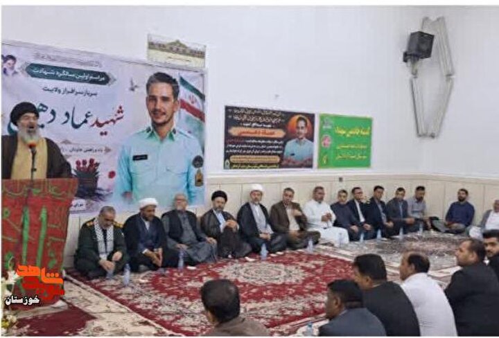 گزارش تصویری/ برگزاری آیین نخستین سالگرد شهید امنیت «عماد دهیمی» در دشت...