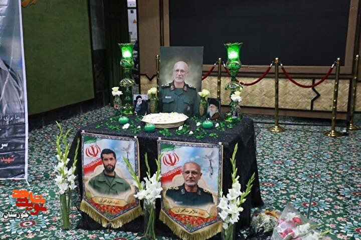 گزارش تصویری/ آیین برگزاری اولین سالگرد شهادت سردار سرلشکر پاسدار شهید...