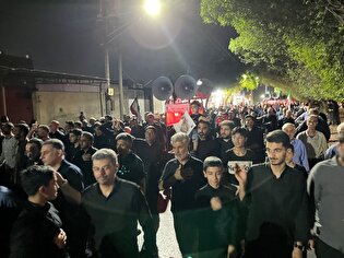تشییع نمادین پیکر رهبر شهید انقلاب در دزفول