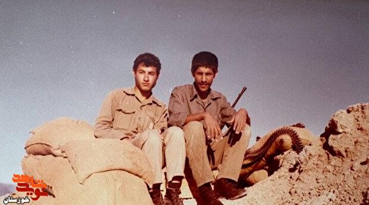 سرلشکر شهید «غلامرضا محرابی» در قاب جبهه