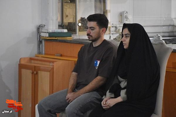 دیدار مدیرکل بنیاد شهید و امور ایثارگران لرستان با خانواده شهید والامقام«حسین بیرانوند»