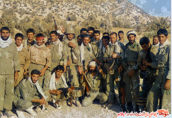 تصاویری از رزمندگان استان ایلام 